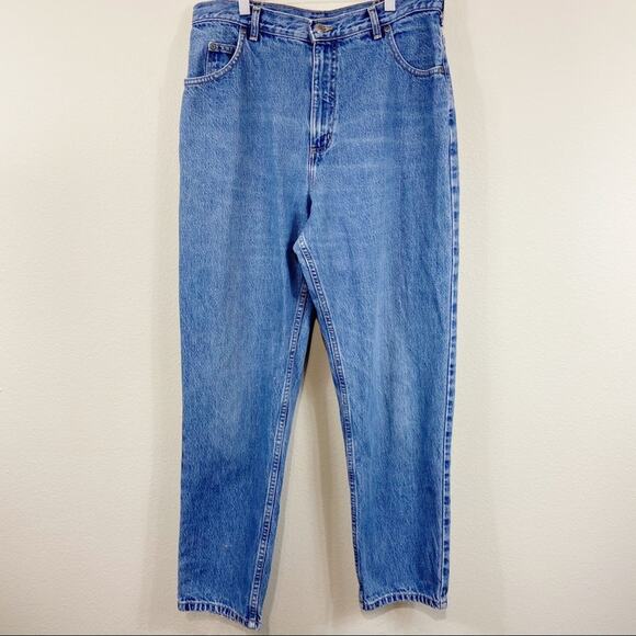 Vintage Lands End | High Waist Mom Jeans Sz 14 - Picture 1 of 6